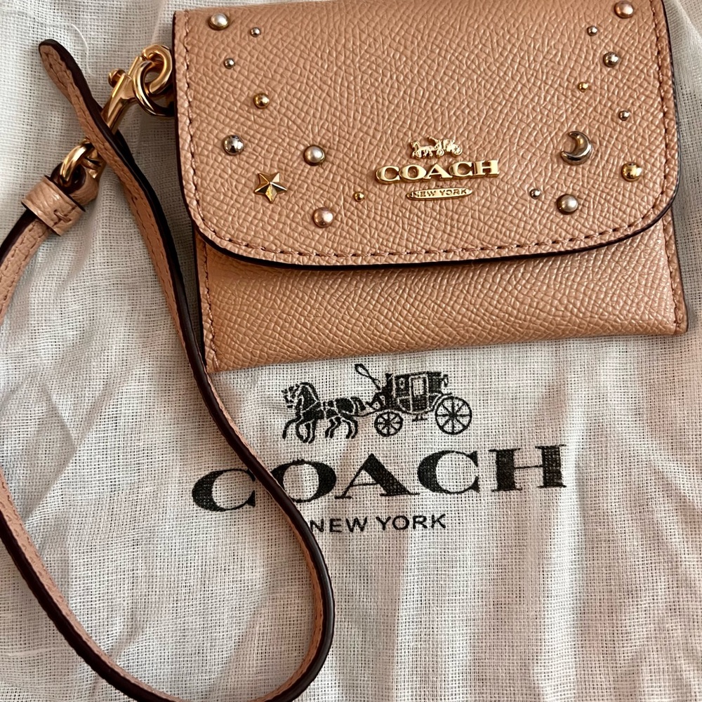 Coach card holder
